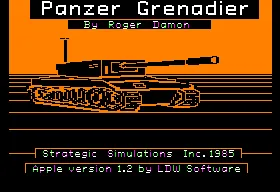 Panzer Grenadier screenshot
