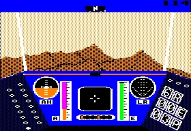 Rescue on Fractalus screenshot