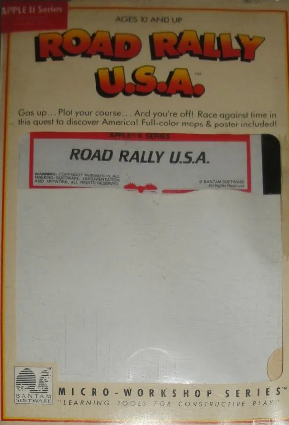 Road Rally U.S.A. box art