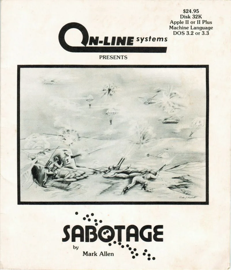 Sabotage box art