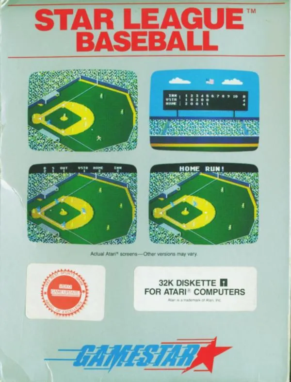 Star League Baseball box art
