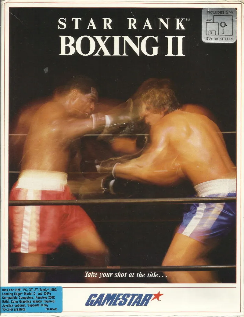 Star Rank Boxing II box art