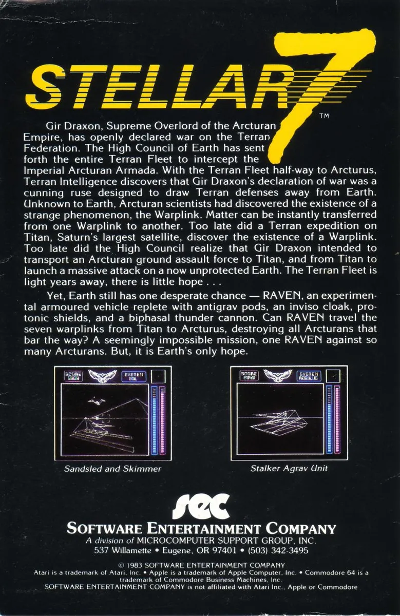 Stellar 7 box back