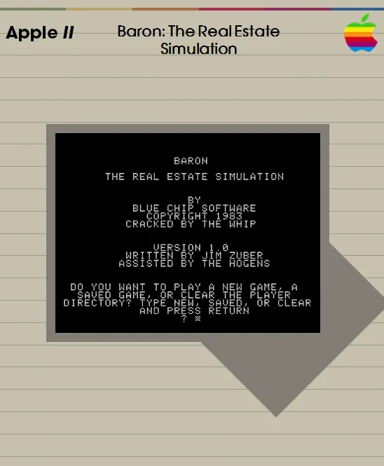 Baron: The Real Estate Simulation box art
