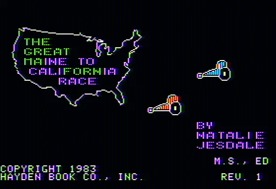 The Great Maine to California Race screenshot