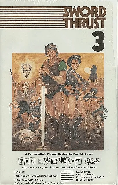 SwordThrust 1: The King's Testing Ground box art