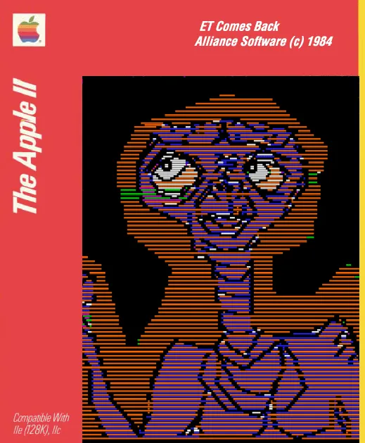 ET Comes Back box art