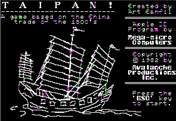 Taipan screenshot