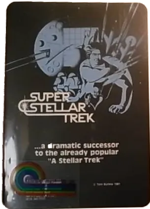 Super Stellar Trek box art
