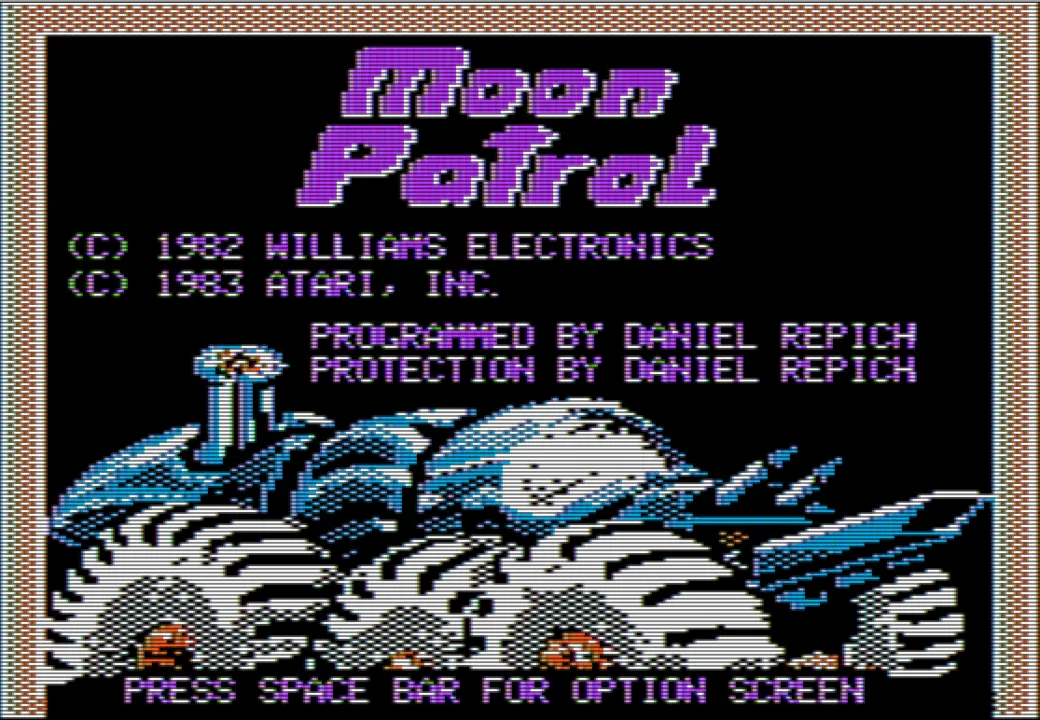 Moon Patrol screenshot