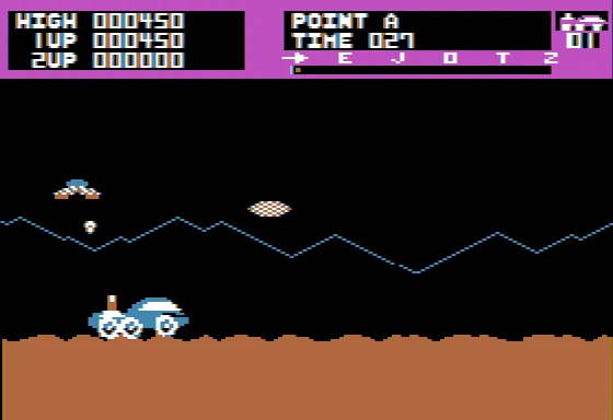 Moon Patrol screenshot
