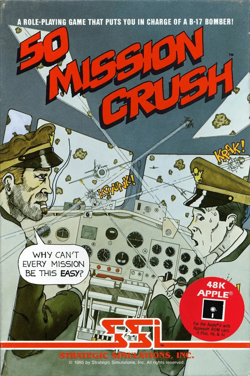 Fifty Mission Crush box art