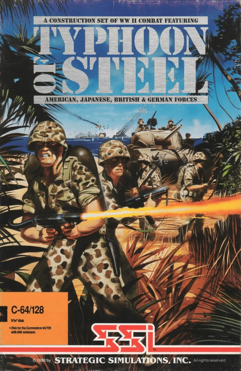 Typhoon of Steel Pacific box art
