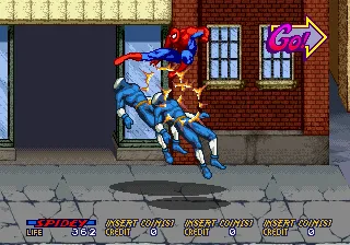 Backdrop artwork for Spider-Man: The Videogame