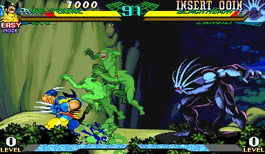 Backdrop artwork for Marvel Super Heroes Vs. Street Fighter