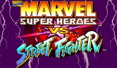 Marvel Super Heroes Vs. Street Fighter screenshot