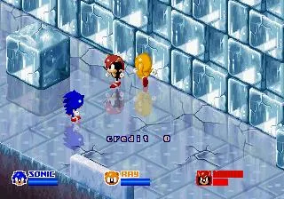 Backdrop artwork for SegaSonic The Hedgehog