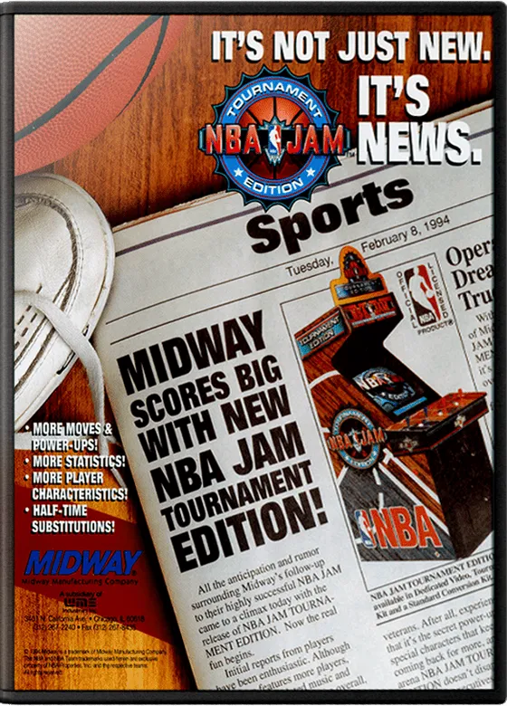 NBA Jam TE box art
