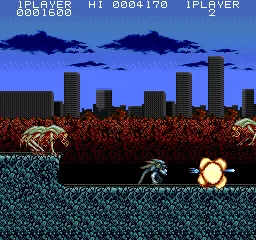 Backdrop artwork for Act-Fancer Cybernetick Hyper Weapon