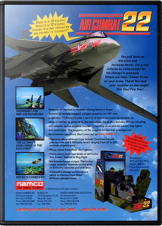 Air Combat 22 box art