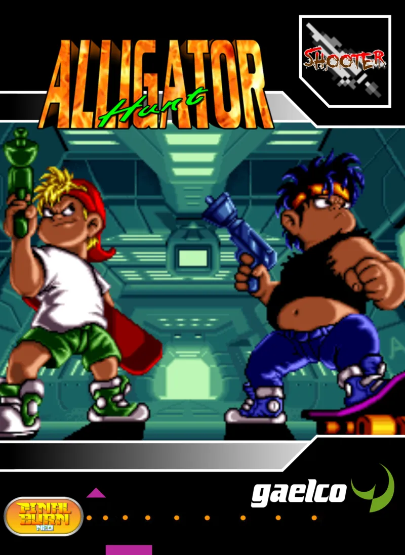 Alligator Hunt box art