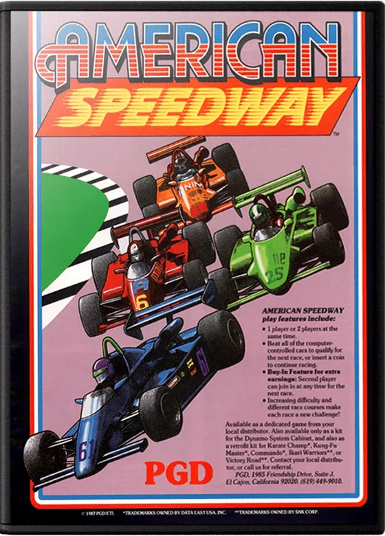 American Speedway box art
