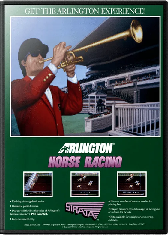 Arlington Horse Racing cover art for Arcade