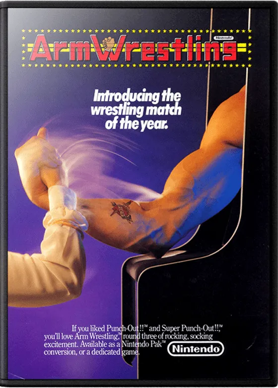 Arm Wrestling box art