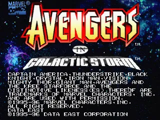 Avengers In Galactic Storm screenshot
