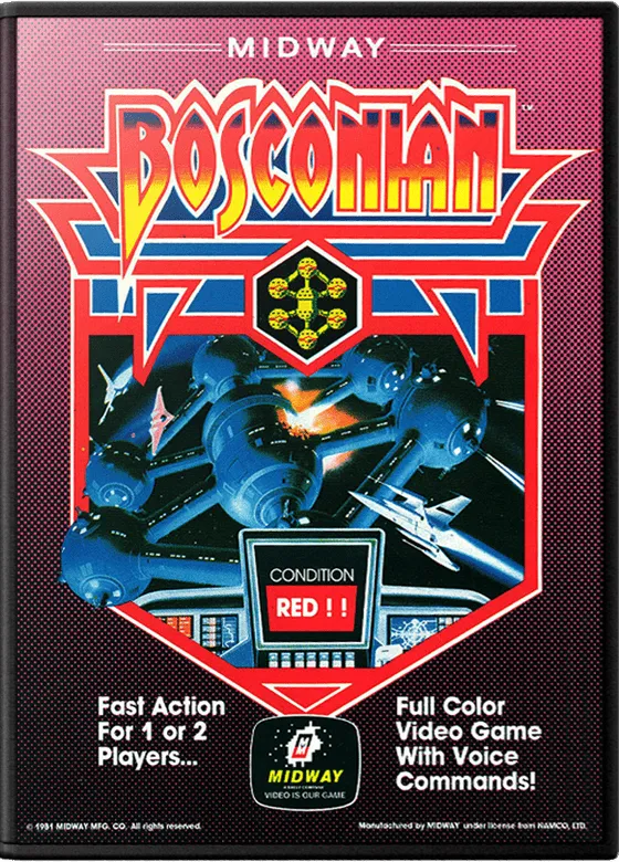 Bosconian: Star Destroyer box art