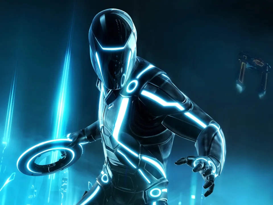 Backdrop artwork for Discs of Tron