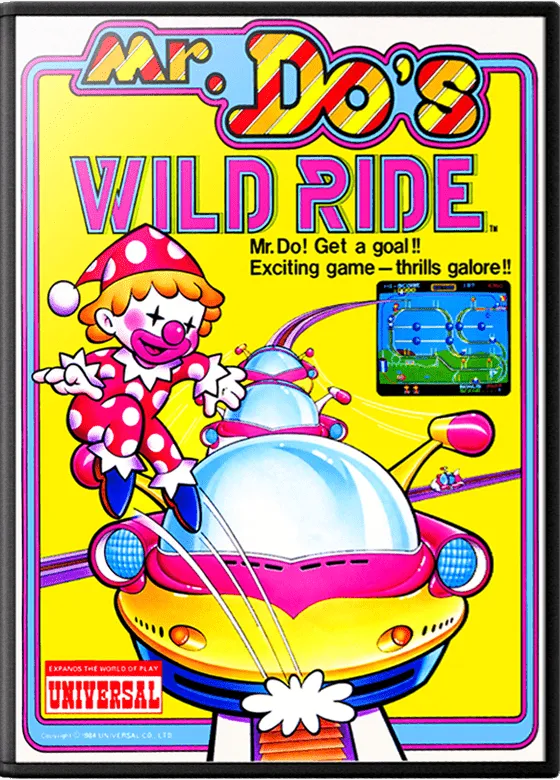 Mr. Do's Wild Ride box art