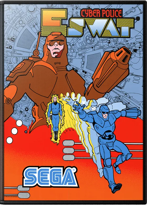 E-Swat: Cyber Police box art