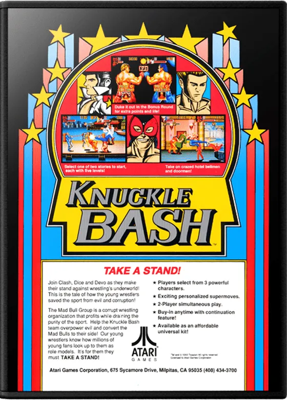 Knuckle Bash box art