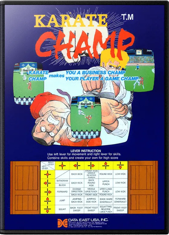 Karate Champ box art