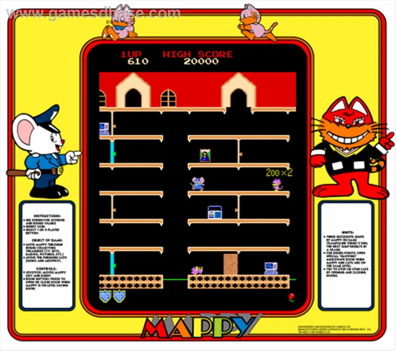 Backdrop artwork for Mappy