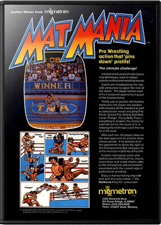Mat Mania box art