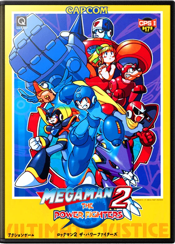 Mega Man 2: The Power Fighters box art