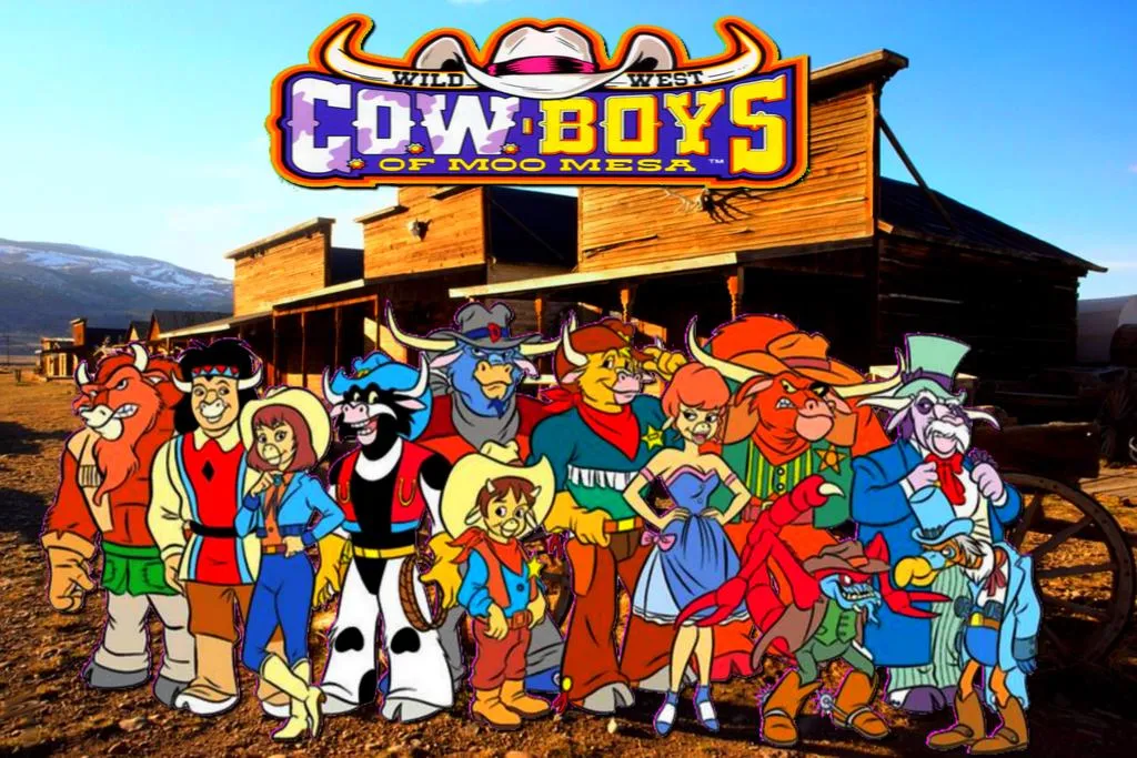 Backdrop artwork for Wild West C.O.W.-Boys of Moo Mesa