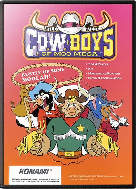 Wild West C.O.W.-Boys of Moo Mesa box art
