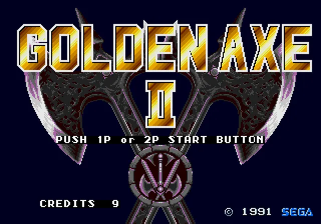 Golden Axe II screenshot