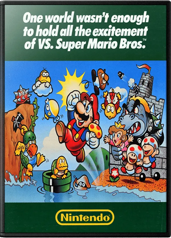 Vs. Super Mario Bros. box art