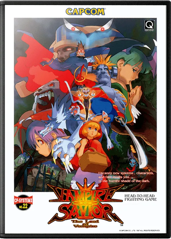 Vampire Savior: The Lord of Vampire box art