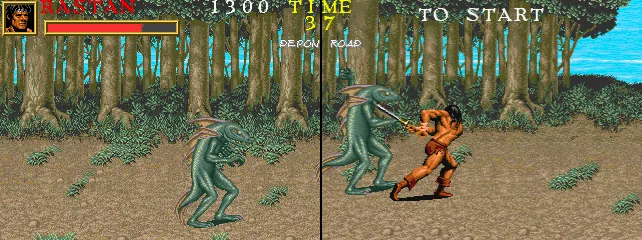 Backdrop artwork for Warrior Blade: Rastan Saga Episode III