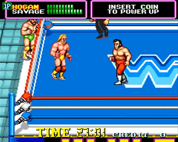 Backdrop artwork for WWF Superstars
