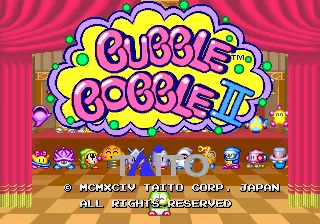 Bubble Bobble II screenshot