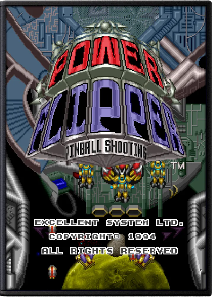 Backdrop artwork for Power Flipper Pinball Shooting