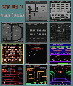 39 in 1 MAME bootleg box back