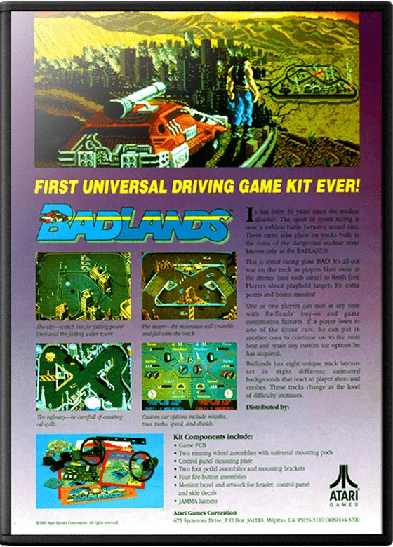 Bad Lands box art