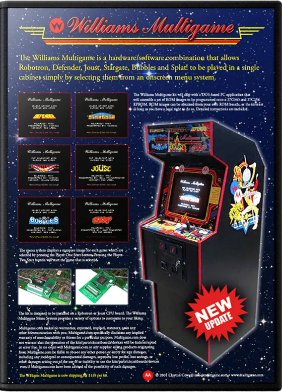 Williams Multigame box art